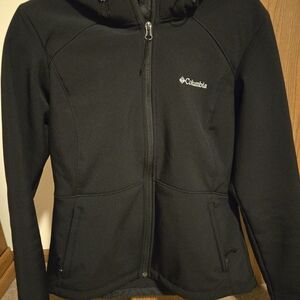 Womens Columbia Black Hooded Jacket